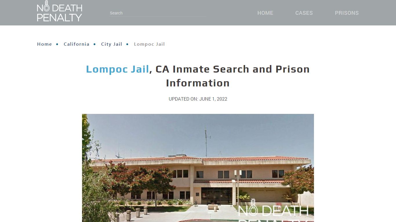 Lompoc Jail, CA Inmate Search, Visitation, Phone no ...